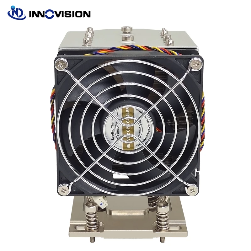 Bom Amd Soquete Sp3 Tr4 Tdp 280w Cpu Cooler 4u Servidor ou até Dissipador de Calor Incorporado Heatpipe - Imagem 2