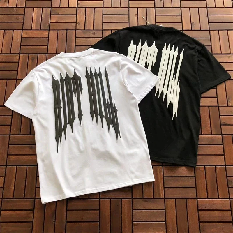 

Good Quality SAINT MICHAEL Oversized Puff Print Fashion T Shirt Men SAINT MICHAEL Women Retro Tee Oversize T-Shirt