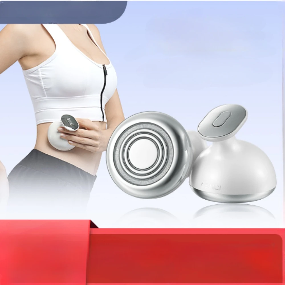 Portable RF Body Shape Massager Anti Cellulite Electric Hot Compress Guasha Scraping Massage Slim Machine Fat Burner Ultrasonic