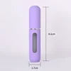 Candy Color Mini Travel Portable Bottom Filling Perfume Bottle Liquid Sub-Bottling Fine Mist Spray Refillable Jar Empty Cosmetic 5