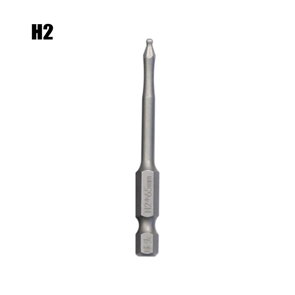 

Brand New Screwdriver Bit Ball End 1pc Alloy Steel Ball Head Driver Bit Electric Electroplating Hex Hexagon Hexagonal