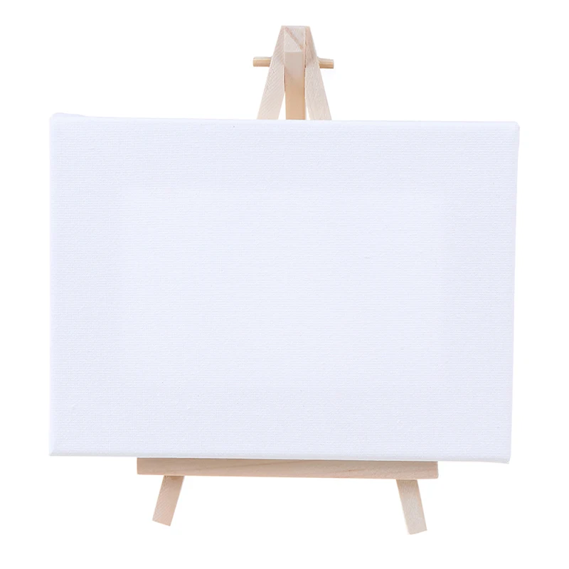 1pc Plate Display Stand Picture Easel Mini Wooden Tripod Easel Display Painting Stand Card Canvas Holder sketch easel,wooden easel,plate display stand
