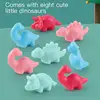 Mini Claw Machine Children's Toys 4/8 Tiny Stuff Dinosaur Candy Grabbing Machine Capsule Grabbing Catcher Toys For Children Gift 4
