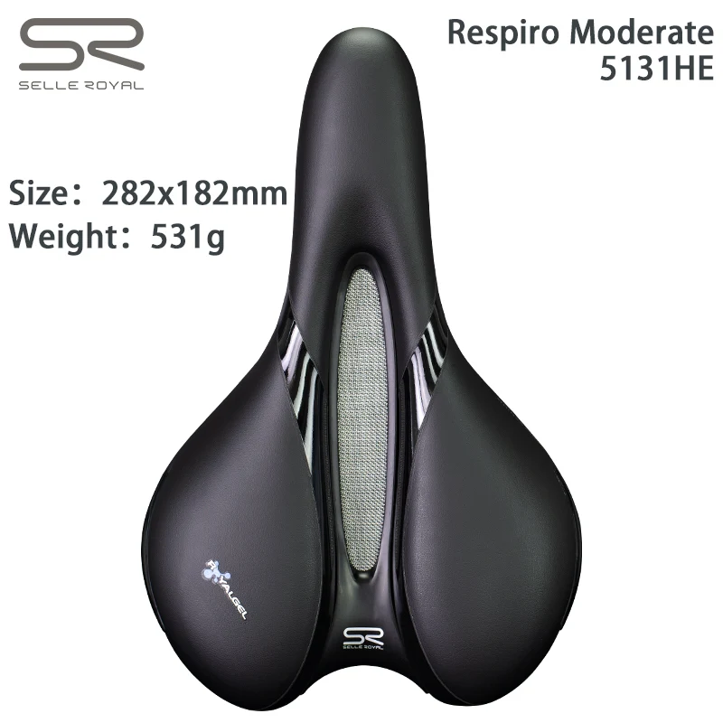 SELLE ROYAL Original Respiro Moderate 5131 도로 자갈 MTB 투어링 자전거 오프로드 사이클링 부품 용 편안한 자전거 안장
