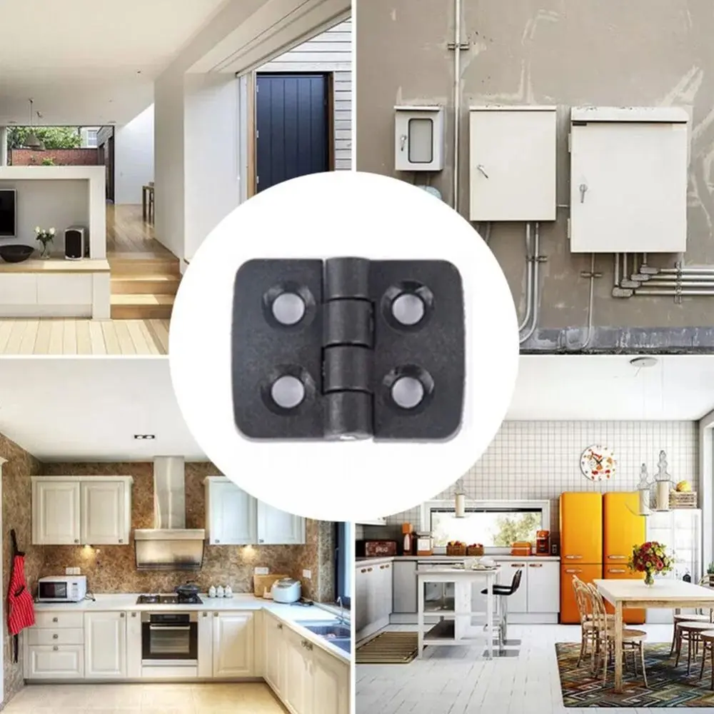 ABS Plastic Door Hinge Hardware Small Hinges Door Bearing for Furniture