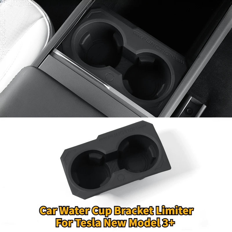 

Central Control Water Cup Holder Limiter Water Cup Bracket Stopper for Tesla New Model 3+ Highland 2024 Car Interior Accessories