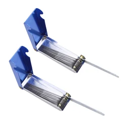 Guitar Nut and Saddle Polishing & Grinding File Kit with Dual Cutting Edges - Luthier Tool Set (2pcs)