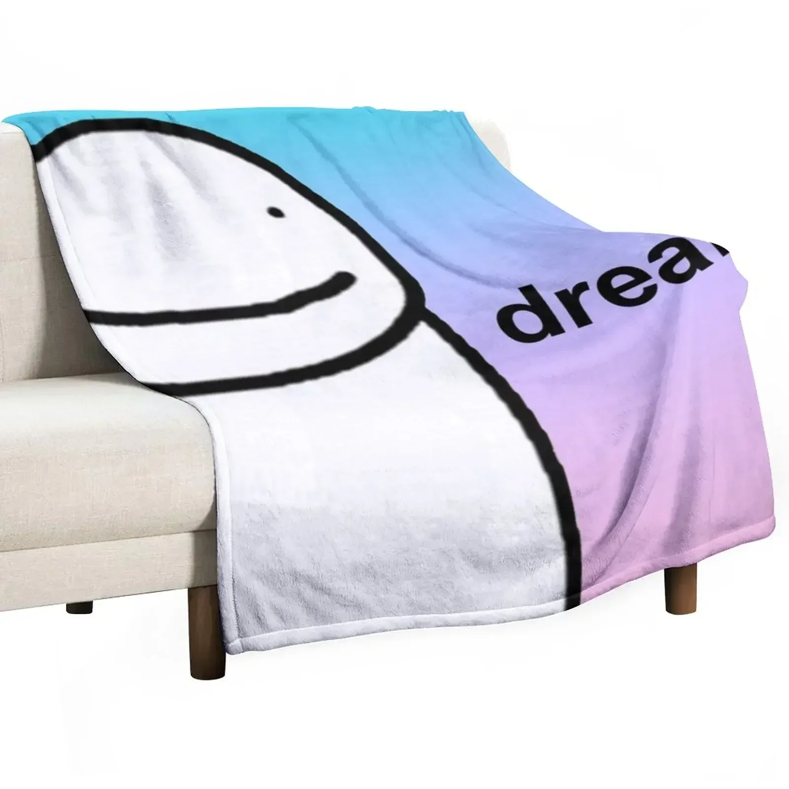 

New Dream Colorful Throw Blanket Loose For Sofa Thin Sofa Polar Blankets