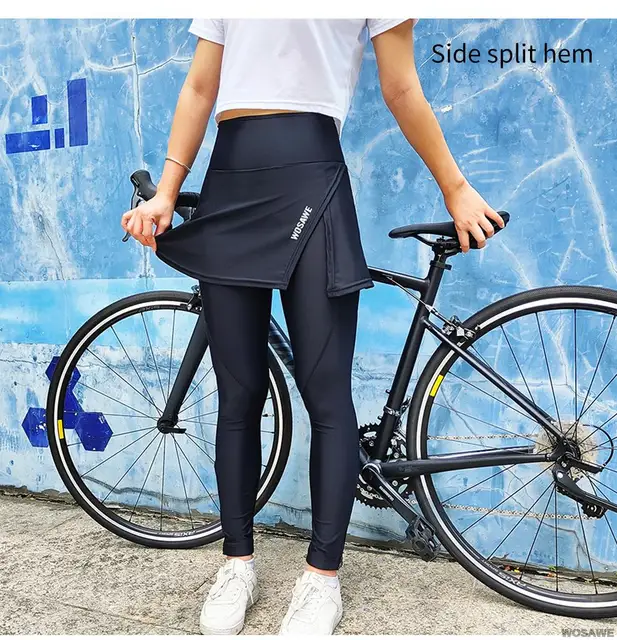 Short Cyclisme Femme Rembourré Gel 9D - Confort VTT Sport | Respirant Séchage Rapide 3/4