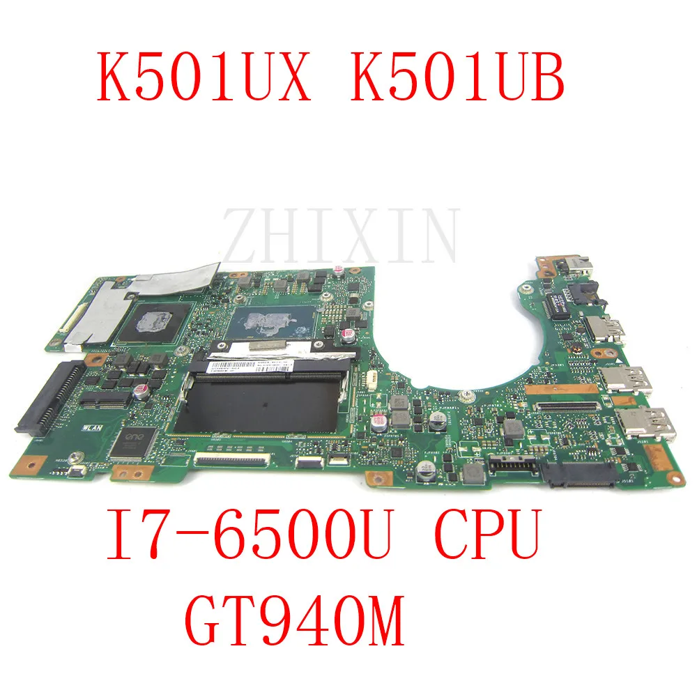

Материнская плата yourui K501UX Материнская плата ASUS K501UQ K501UB K501UXM для ноутбука с 4GB-RAM DDR3 I7-6500U CPU 100% тест
