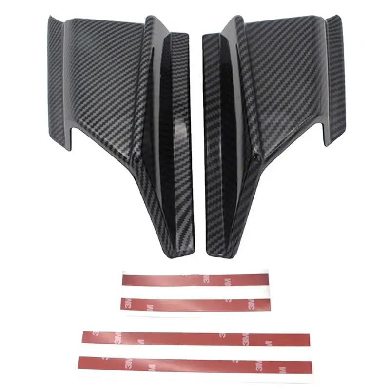 

Передний боковой спойлер для мотоцикла, аэродинамический спойлер, крыло с клейким основанием для мотоцикла, фиксируемое ветровое крыло, дефлектор для мотоциклов