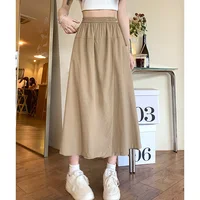 New Women Baggy High Waisted Designer Pants Lady Comfortable A-line Summer Trousers Female Fashion Versatile Wide Leg Slacks - Image 2
