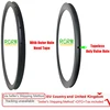 700C SL 36T Ratchet Wave carbon Wheelset 3540/4045/4550mm deep 31mm wide Rim center lock 24Hole Hub Flat Spokes Gravel wheelset 6