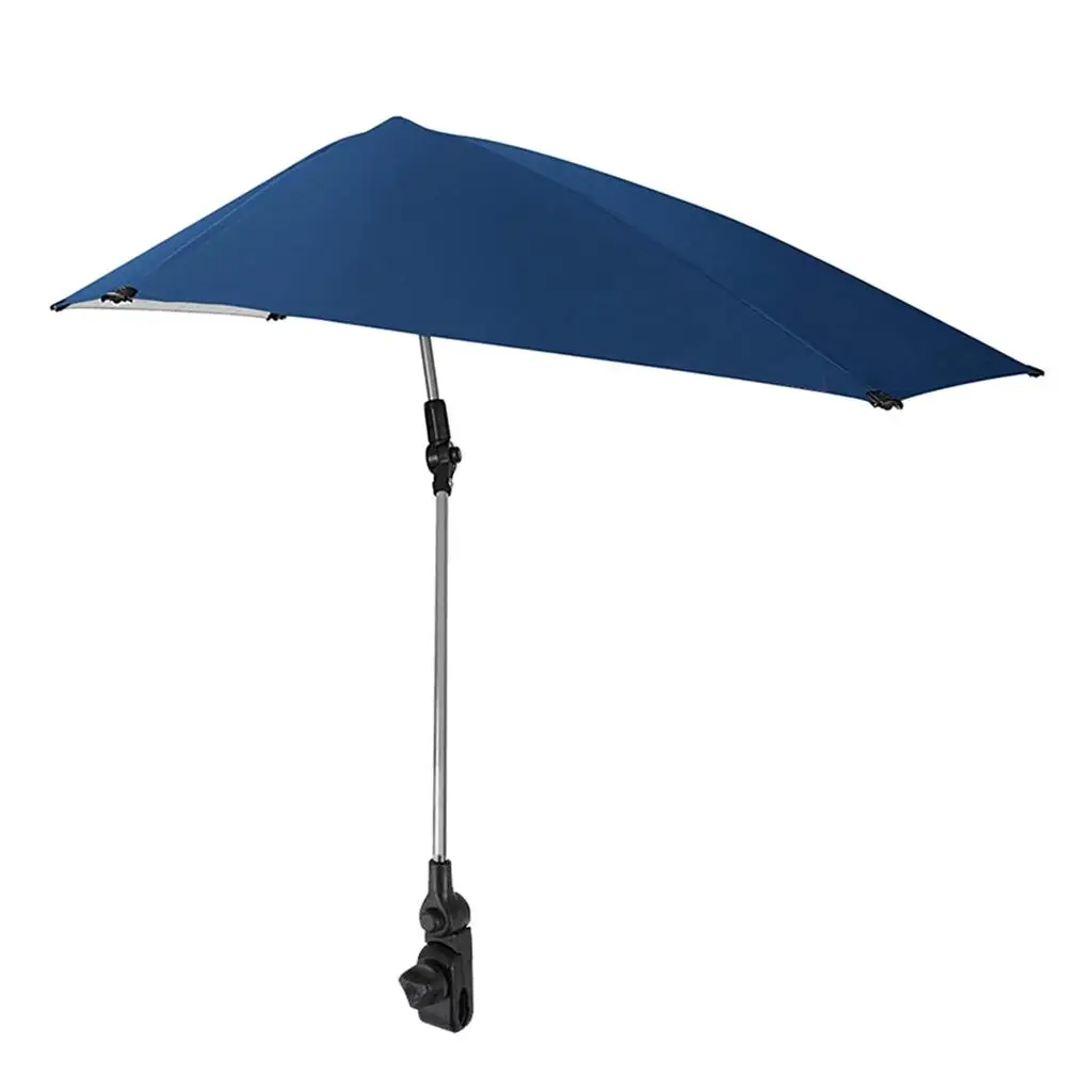 Adjustable Umbrella Parasol Canopy for Bleachers Camping Hiking Beach Chair Umbrella Large Chair With Canopy Shade 3 Adjustable Umbrella Parasol Canopy for Bleachers Camping Hiking Beach Chair Umbrella Large Chair With Canopy Shade 3