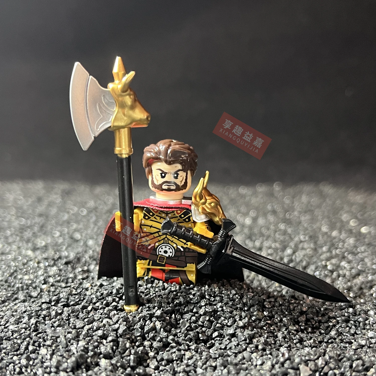 MOC New Ancient warrior heroes Movie Skeleton hero Building Blocks Model Bricks mini Action toy Figures Toy gift for children 6