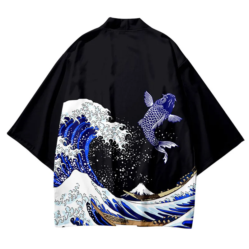 3 to 14 years kids kimono Japanese traditional costume boys girls fashion kimono haori cardigan Jacket children beach wear cloak