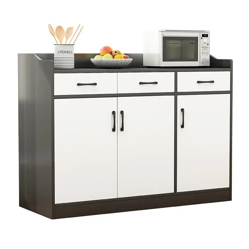 Wood Sideboards Modern Kitchen Farmhouse Traditional Drawer et Shelf Sideboards Closet Schubladen Living Room Furniture HDH