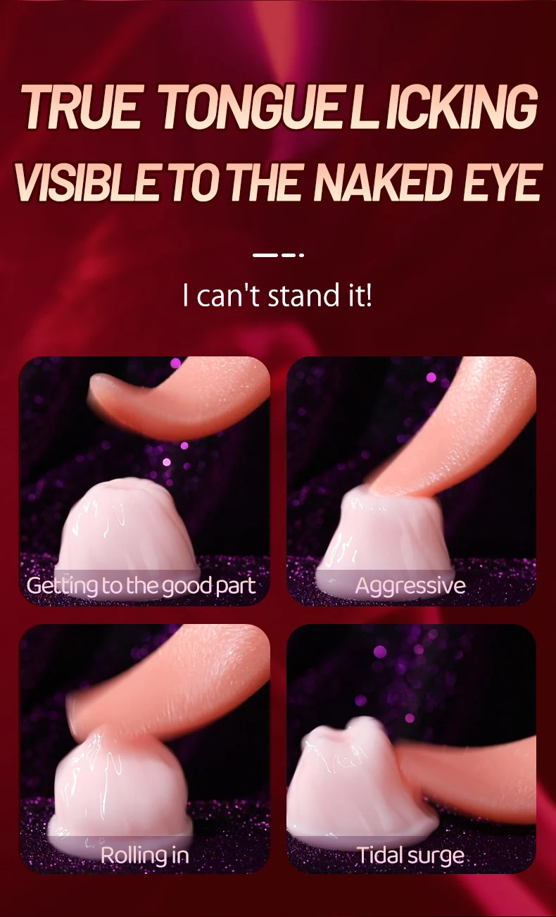 Tongue Vibrator Clitoris Stimulator And Sucking Masturbator_voghion.com