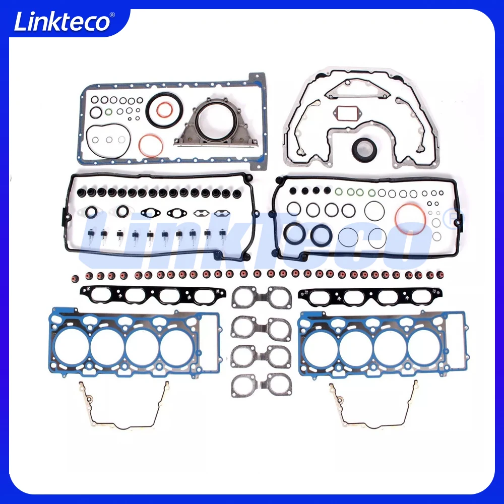 Engine Cylinder Head Full Gasket Set For 01-06 4.4 T L N62B44 BMW 545i 645Ci 745i 745Li X5 E60 E61 E63 E64 E65 E66 4.4L N62 B44