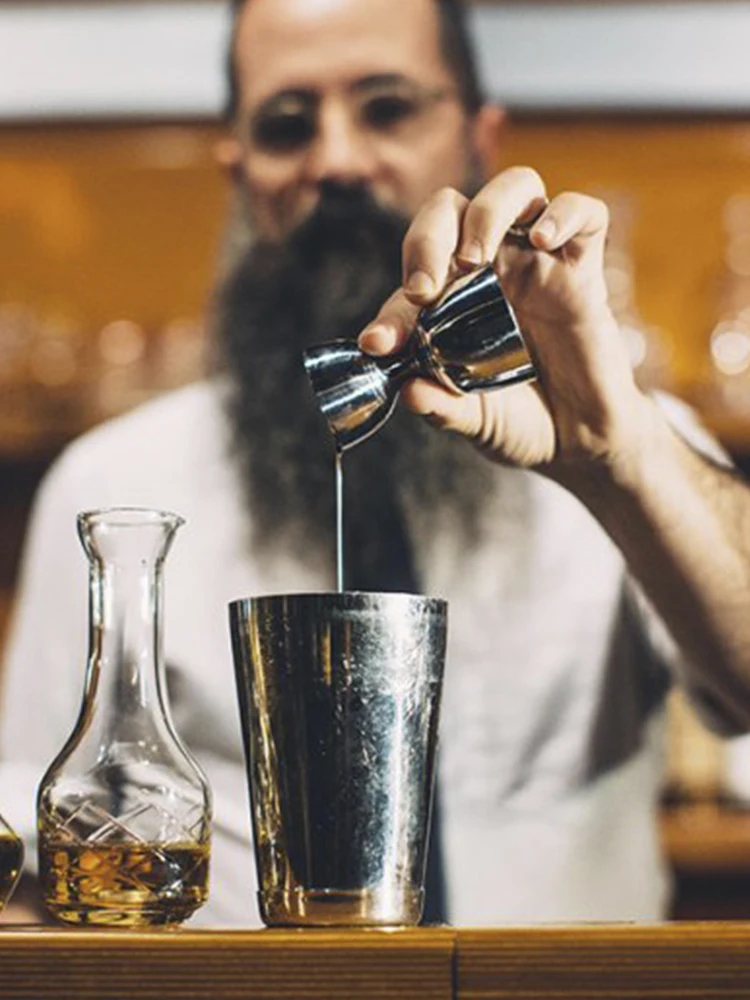 Measuring Jigger Bar Bell 2 oz 1 oz Cocktail Jigger For Bartending Shot Pourer Double