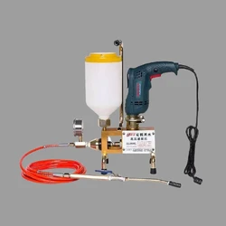 Epoxy injection pump / Polyurethane foam Grouting Machine Steel Hose concrete repair crack 999 high quality 810/910/1300W