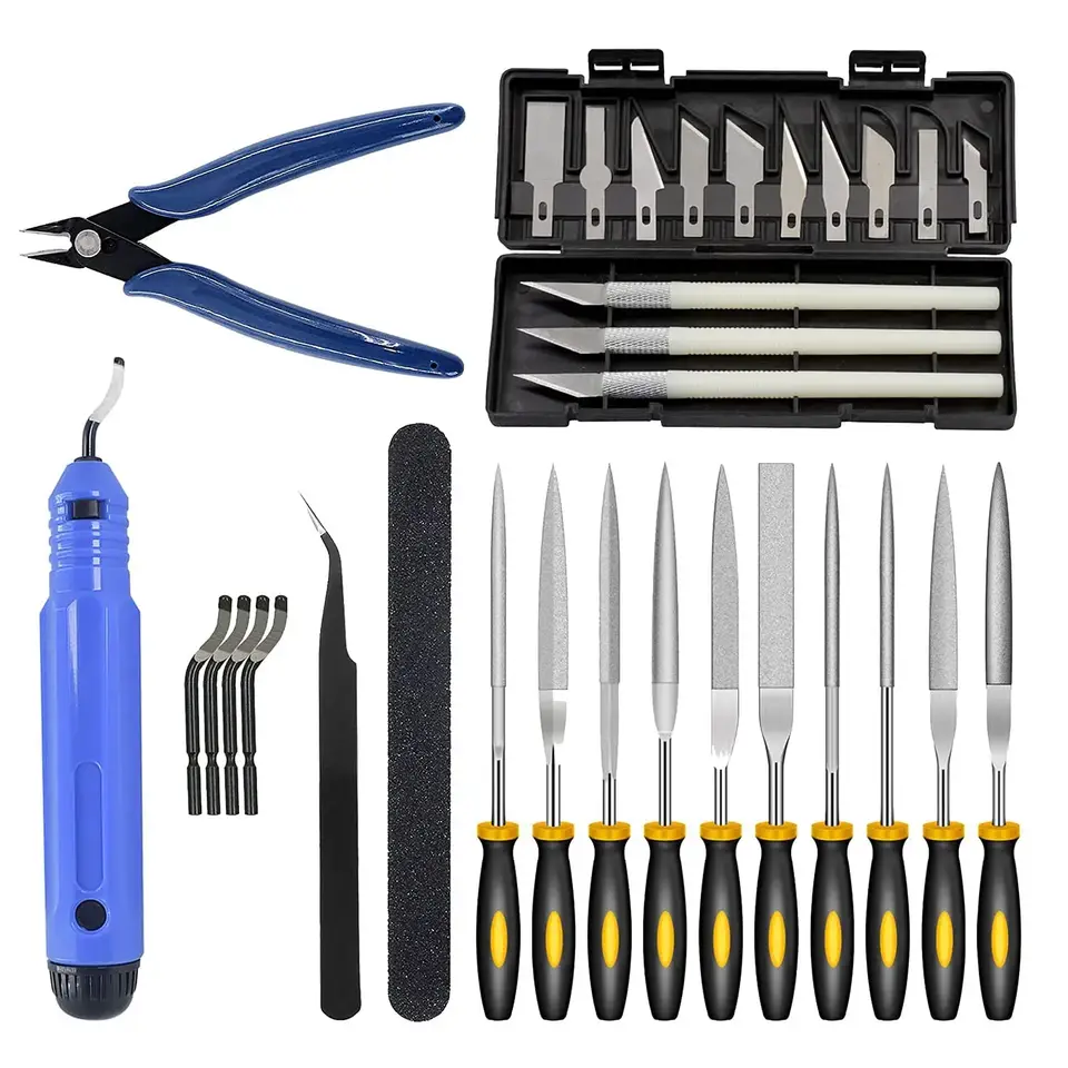 32PCS 3D Printer Tool Kit Spatula Deburring Scraper Finishing Tools for PLA ABS Removal Print Surface Bed Maintenance image 7