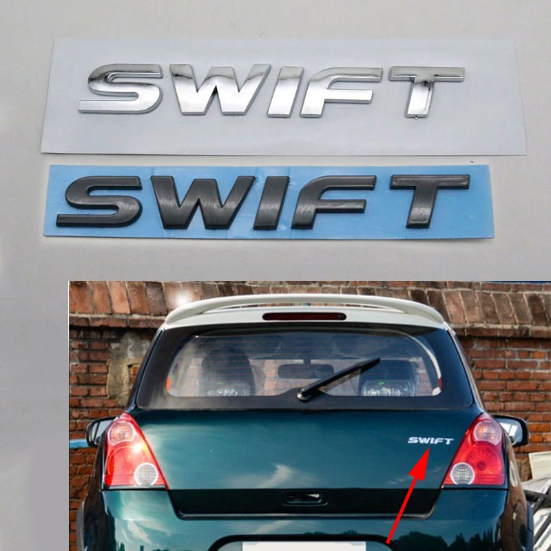 B47 Suzuki Swift Arrière lettres badge logo emblème