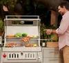 Outdoor Garden Charcoal Chicken Grill Machine High Quality Built-In BBQ Charcoal Grill 1