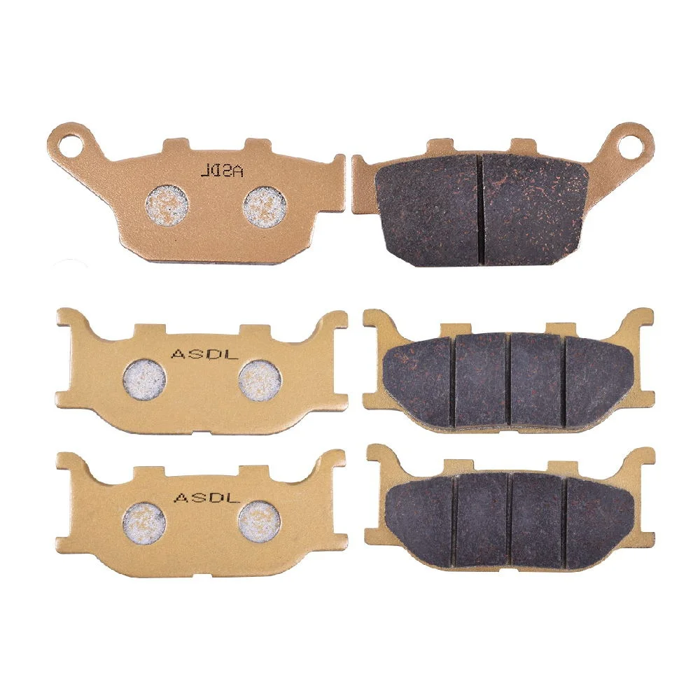 

Motorcycle Front Rear Brake Pads for YAMAHA XJ6-S Diversion 600cc Top fairing 36C ABS & Non ABS version 09-12 XJ6S XJ-6S XJ 6S