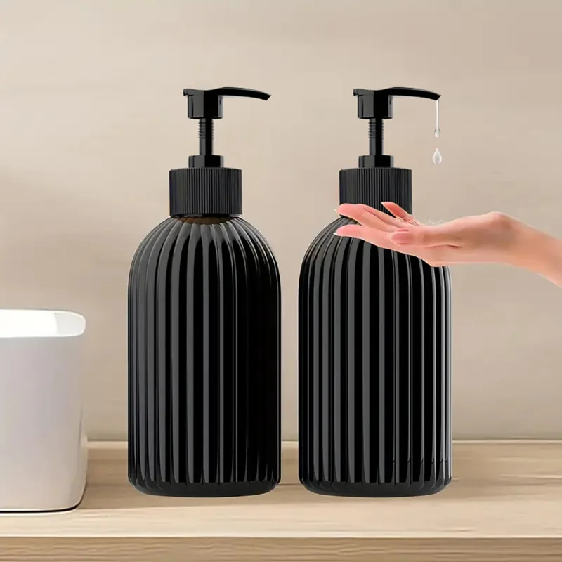 1/2PCS 500ml Refillable Soap Dispenser for Bathroom Kitchen