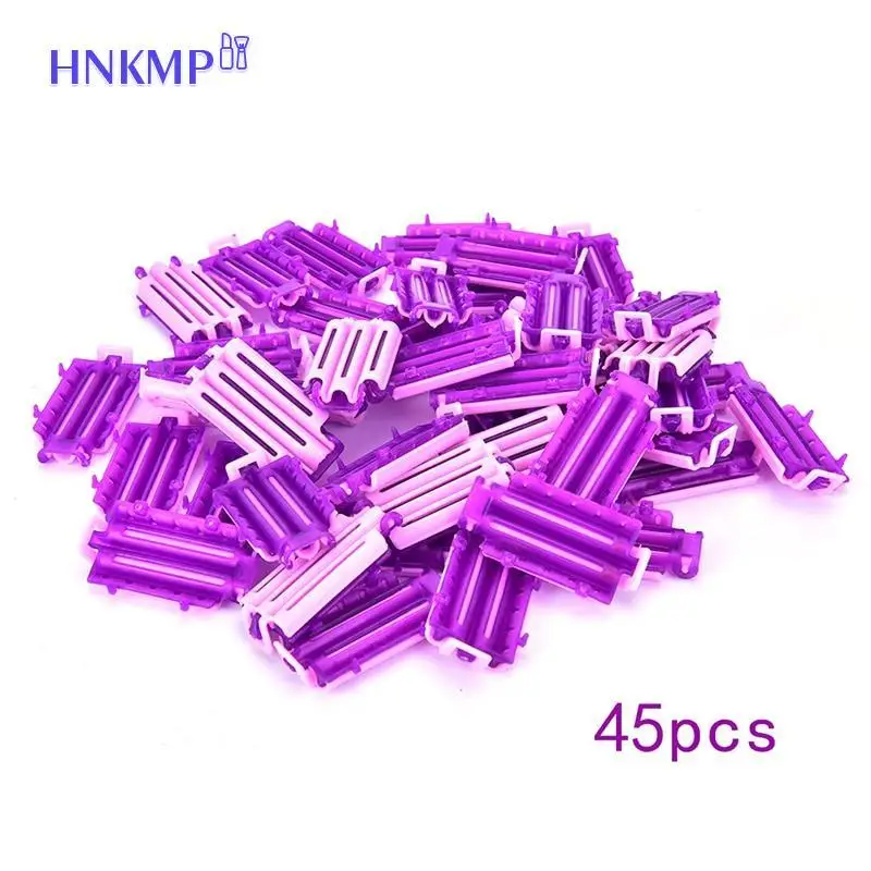 Corn Clips Practical Hair Rollers Root Fluffy Clamps Wave Perm Rod DIY Bars Corrugation Hair Curler 45Pcs hair styling tool hair curling tools