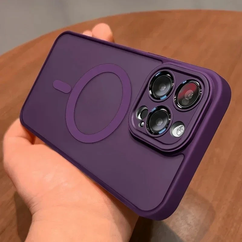 غلاف حماية أصلي غير لامع مع حماية للعدسات ومغناطيس...