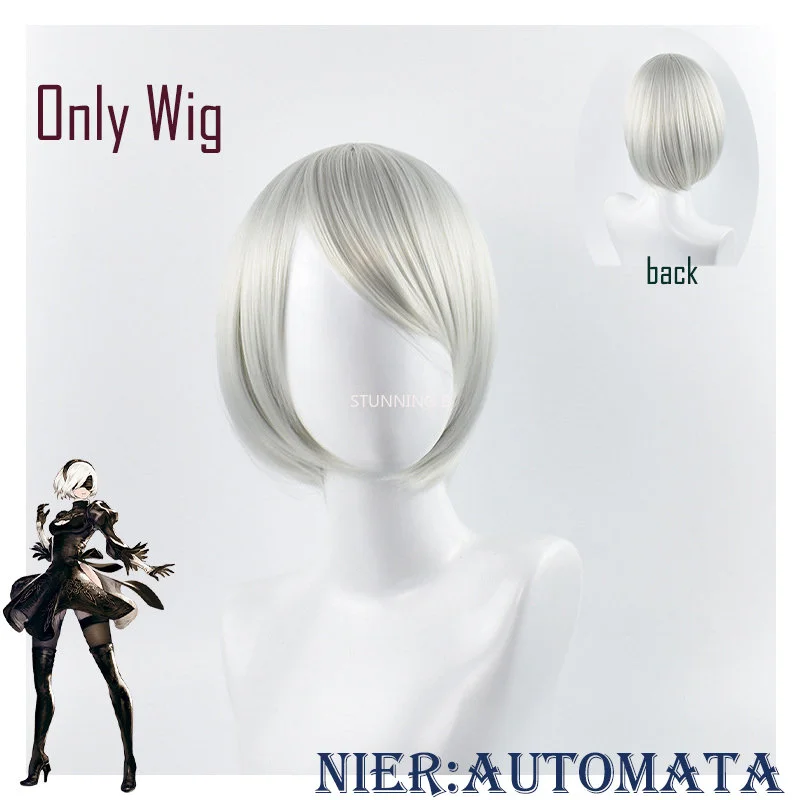 Nier-丶Ÿ 丣 2B ڽ ǻ,   ִϸ̼ ǱԾ ҷ ǻ,  巹, Vestido   Ƿ 