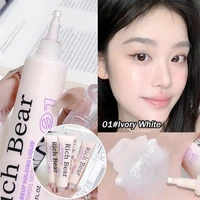 Ivory White Liquid Foundation Waterproof Lasting Concealer Full Coverage Brighten Face Moisturizing Oil-control Natural BB Cream 1