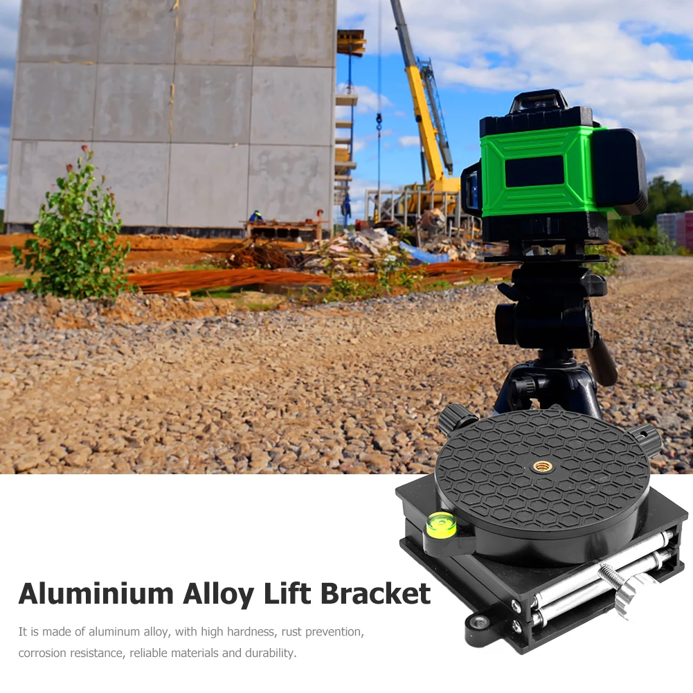 Aluminium Alloy Lift Platform 360 Degree Rotation Table Lifting Stand Anti-corrosion Rust-prevention for Engraving Lab Tools For Woodworking Lift Table Scissor Lift Table Scissor Lift Jack
