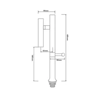 ก๊อกน้ำห้องครัว360 ° หมุนน้ำผสมแปรงสแตนเลสแตะที่จับเดี่ยวเดี่ยว 6