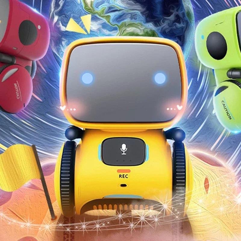Robot Dance Toys Robot Toy Remote Control Robot Toy Toy Robot Voice Control Interactive Robot Cute Toy Smart for Kids Dance Voice Command Touch Control Toys Birthday Gifts
