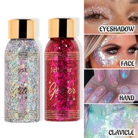 Multifunctional Eye Glitter Nail Hair Body Face Glitter Gel Art Flash Sequins Festival Stage Glitter Liquid Eyeshadow Decoration 1