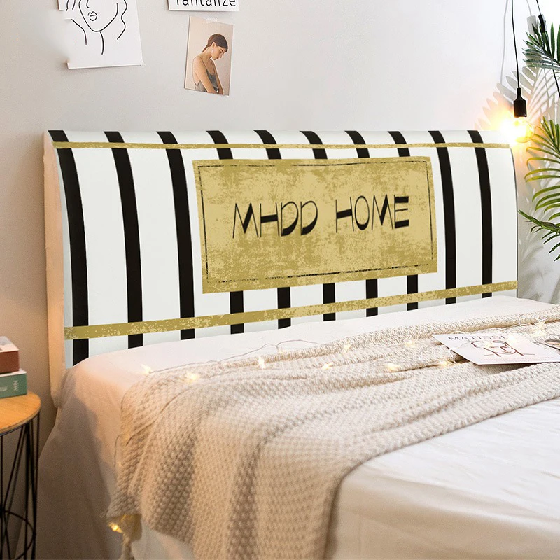 All-inclusive Headboard Cover Dustproof Bedspread Dust Cover Bed Head Protective Elastic Bed Head Back Protection