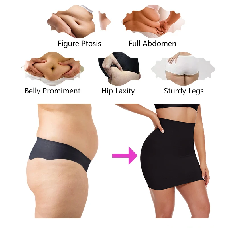 Half Slips Thong Shaper Comfort Seamless Slip Shapewear Under Dress Tight Skirt Undergarments body shaper