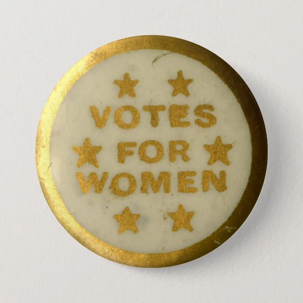 

Votes For Women Historic Star Suffrage Soft Button Pin Women Decor Lover Collar Jewelry Brooch Gift Cute Cartoon Metal Fashion