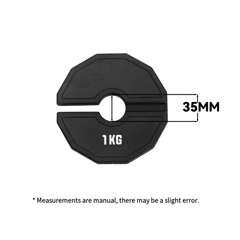Gym Micro Plates Dumbbell Fractional Weight Plate Rubber Fractional Weight Plates Add-Onchange 0.25Kg