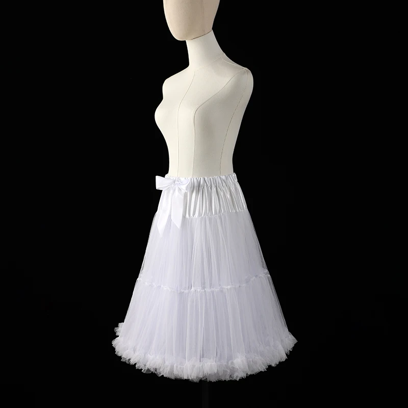Skirt Support Lolita Clouds Support Lolita 55cm Daily Violence Boneless Soft Yarn Cotton Candy Puff Petticoat Summer