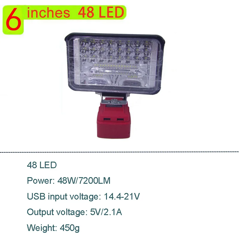 إضاءة ليد للعمل للإضاءة الخارجية ، أضواء الفيضانات...