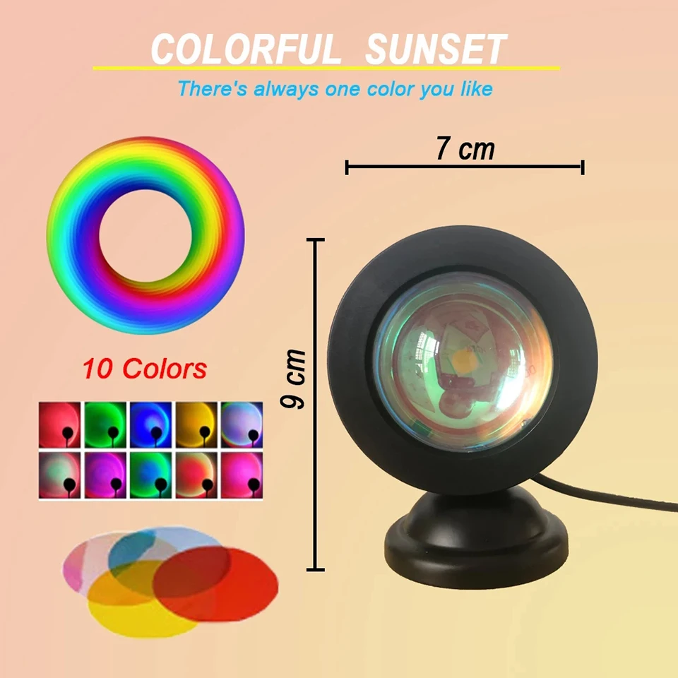 ตัวเลือกสินค้า โคมไฟ LED โปรเจคเตอร์ 16 สี สร้างบรรยากาศห้องนอน