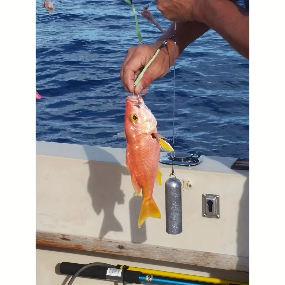 Thorforce 1 Piece Deep Casting Fish Rig with 5 Hooks Line Group Marlin Sea Tackle Big Game Fishing Trolling Lure 4