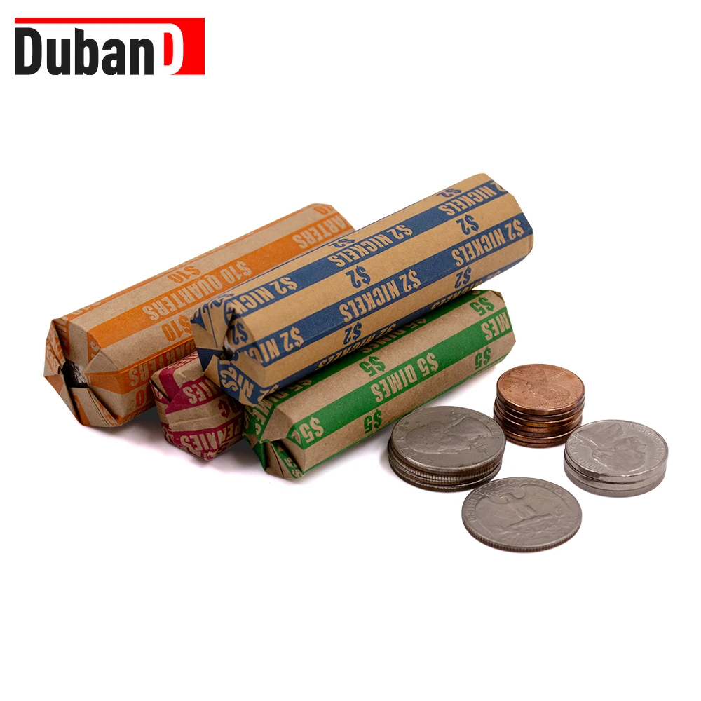 Рисунок 4 - Плоские полосатые обертки для монет в ассортименте