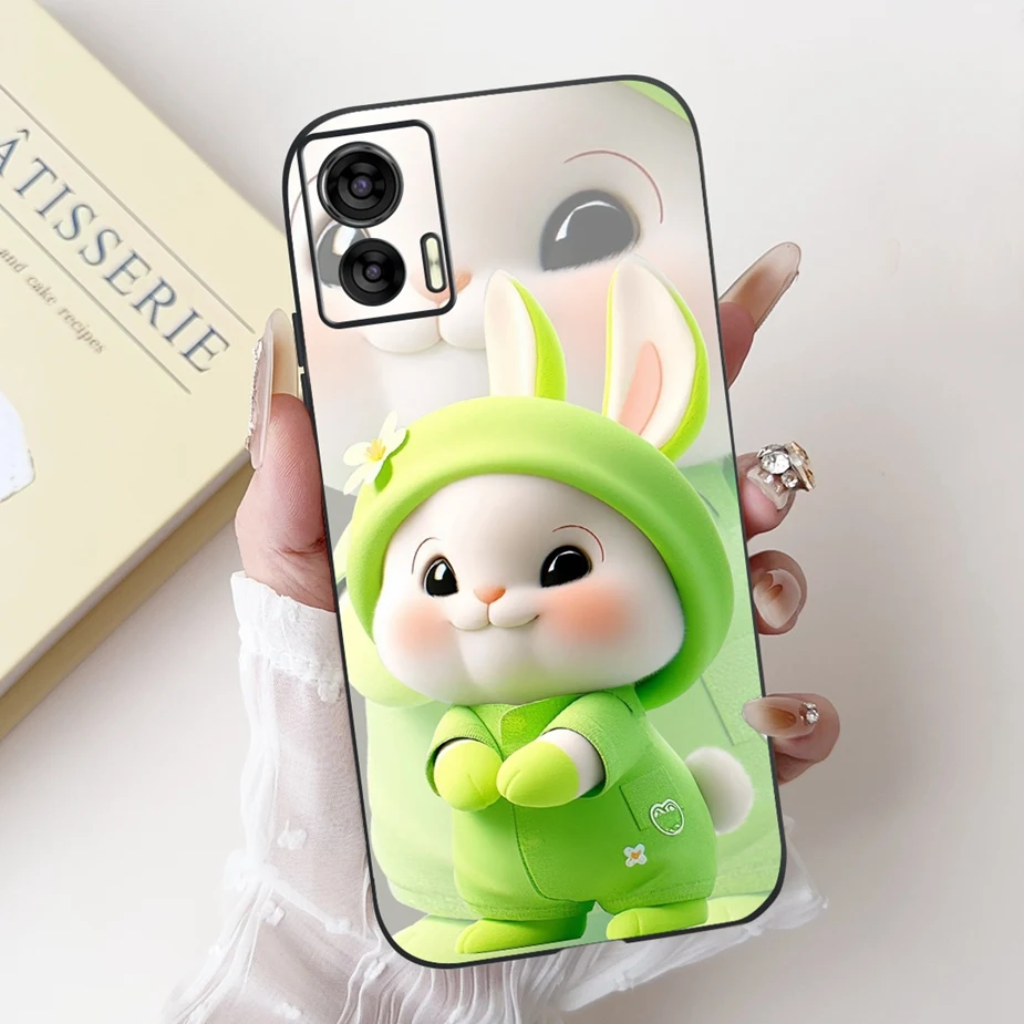 Cute Panda Cartoon Shockproof Soft TPU Phone Case for Motorola Edge 30 Lite