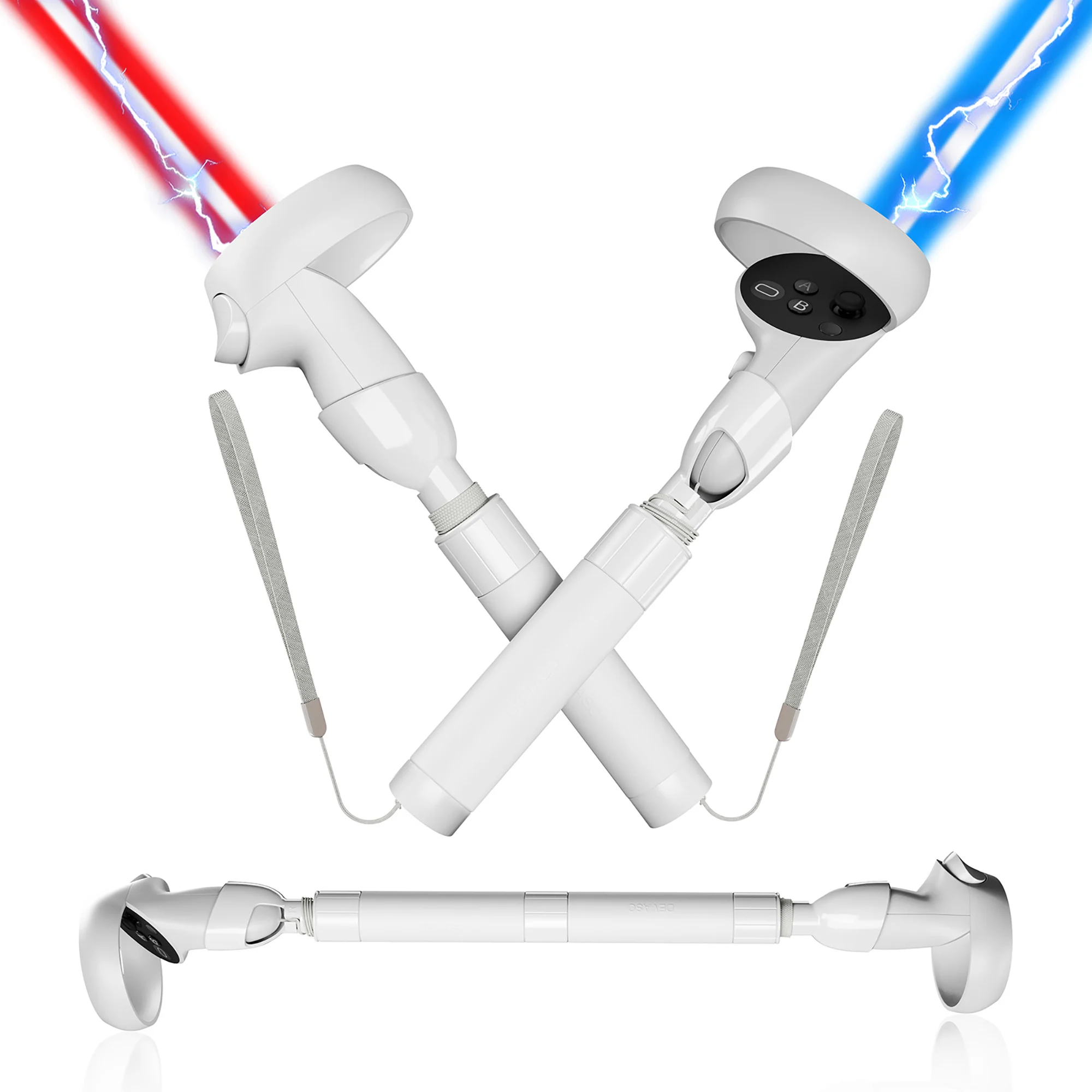DEVASO VR Glasses Golf Game Extender Beat Saber For Oculus Quest 2 Golf Club VR Game Accessories Accessories