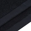 Slippers Non Fading Black Washcloth Pure Cotton Comfortable Gift Thickened Bath Towels Square Face Towels Bathroom Family Hotel 5